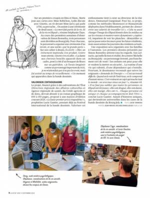 Création d'une bande dessinée sur la vie des résidents et des professionnels en EPHAD