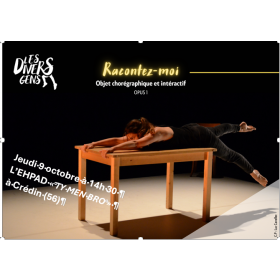 Danse à deux temps à l’EHPAD et à l’école de Crédin