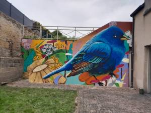 Vieillir, une force à partager avec un village en bleu