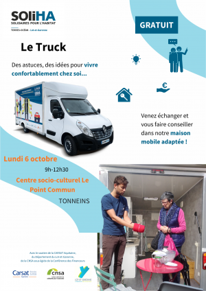 Animation Truck - sensibilisation au bien vieillir