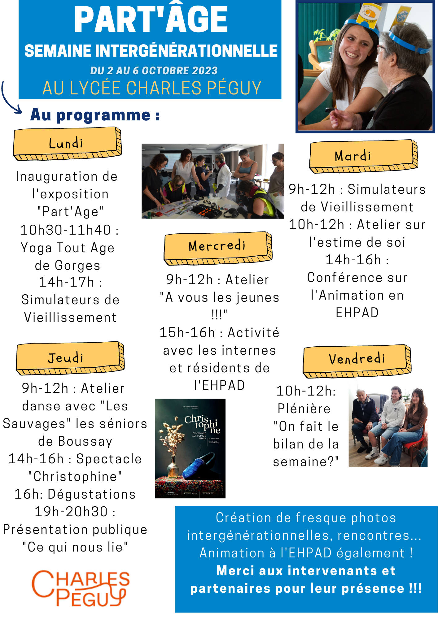 Semaine Bleue: atelier simulateur de vieillissement